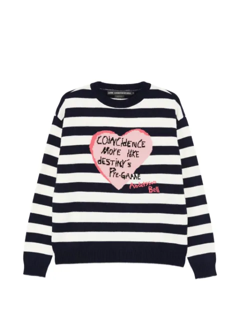 Andersson Bell striped sweater Blue ATB1453M