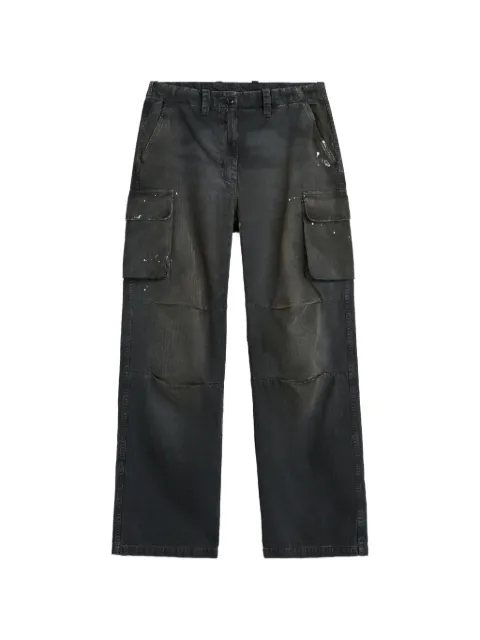OUR LEGACY Peak cargo herringbone trousers Grey W2264PJH