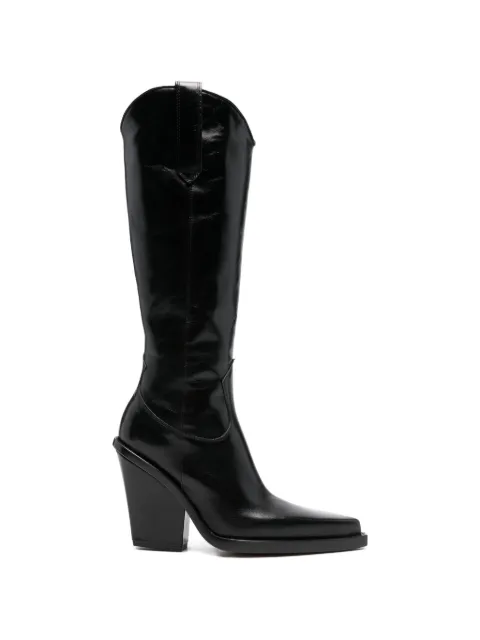 Paris Texas Vegas pointed-toe boots Black PX1849XSVT1