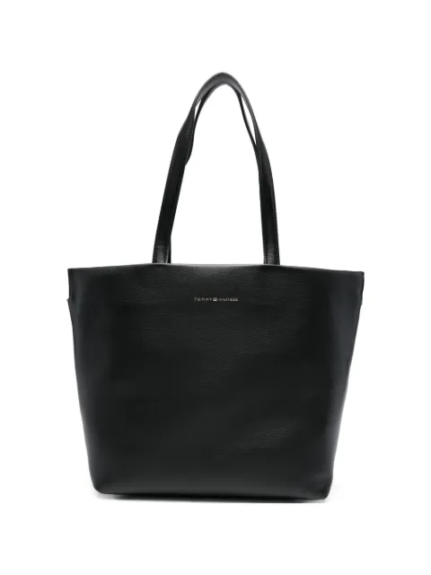 Tommy Hilfiger logo-print tote bag Black AW0AW17693BDS