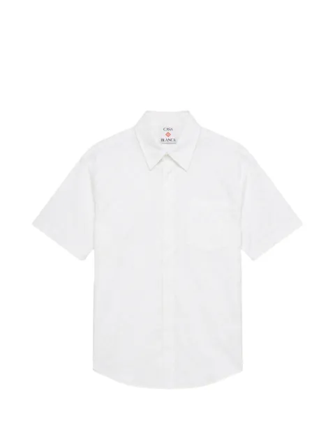 Casablanca chest-pocket shirt White MAW25SH21101