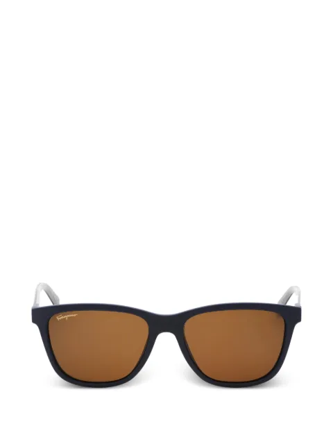 Ferragamo logo-detail sunglasses Blue SF998S427