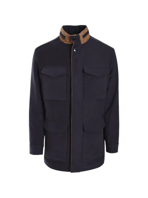 Luciano Barbera single-breasted coat Grey 11618345033