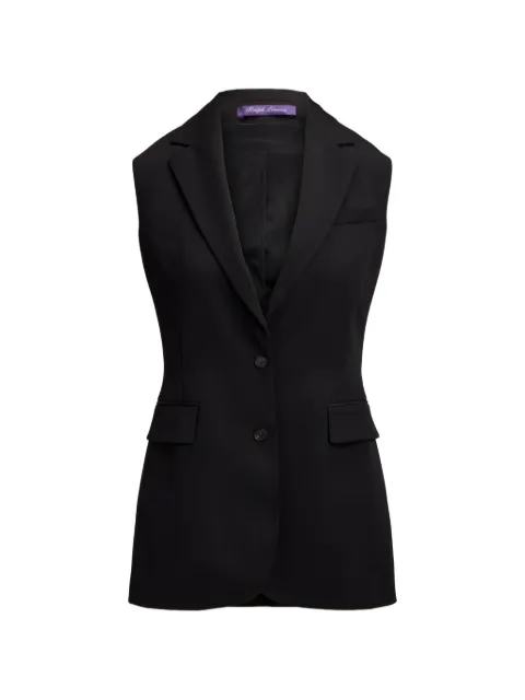 Ralph Lauren Collection Randy single-breasted gilet Black 290P16035001