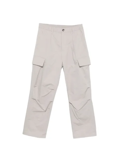 Herno elasticated-waist cargo pants Grey PT000189U12859
