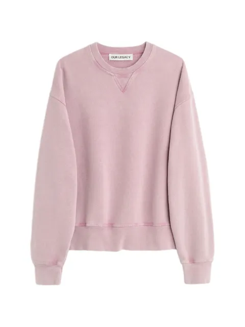 OUR LEGACY Base cotton sweatshirt Pink M2266BG