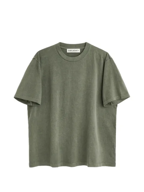 OUR LEGACY Box short-sleeves T-shirt Green M2266BW