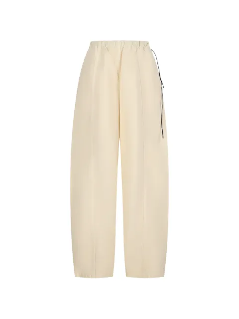 Haikure Angel twill trousers Neutrals HEW03367GF146PP