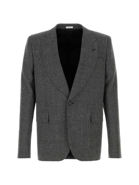 Alexander McQueen checked blazer Grey 856962QUADM