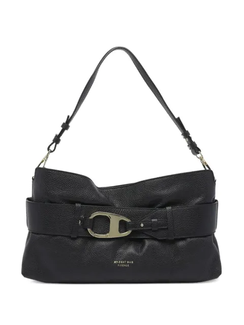 bea mombaers leather shoulder bag Black 1041BLACK
