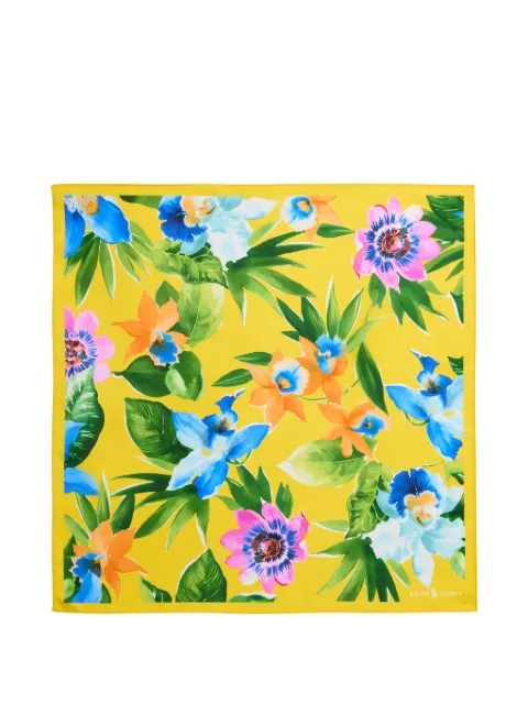 Polo Ralph Lauren floral-print pocket square Yellow 712B13435001