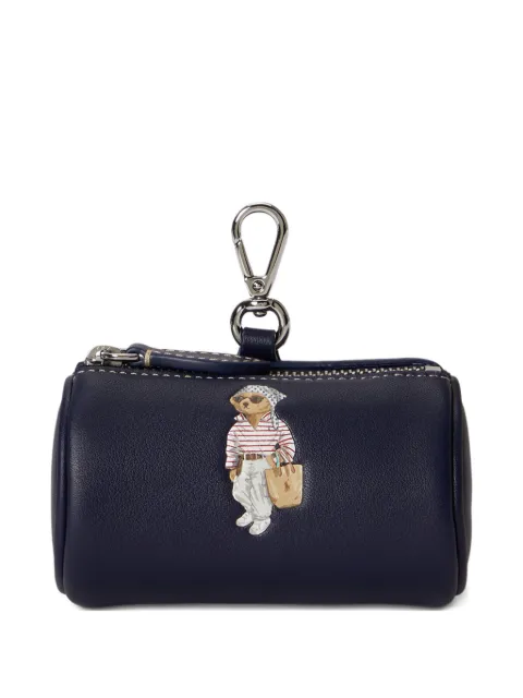 Polo Ralph Lauren Polo Bear leather coin purse Blue 427P10993001