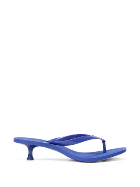 Polo Ralph Lauren Pony-motif thong-strap sandals Blue 818P01595006