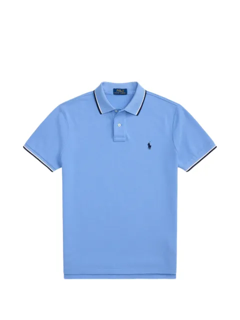 Polo Ralph Lauren embroidered short-sleeve polo shirt Blue 710842621502
