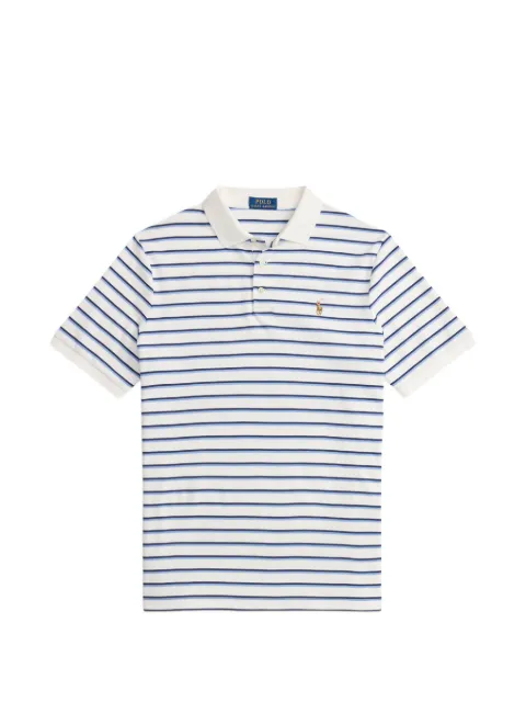 Polo Ralph Lauren striped logo polo shirt White 710974586500