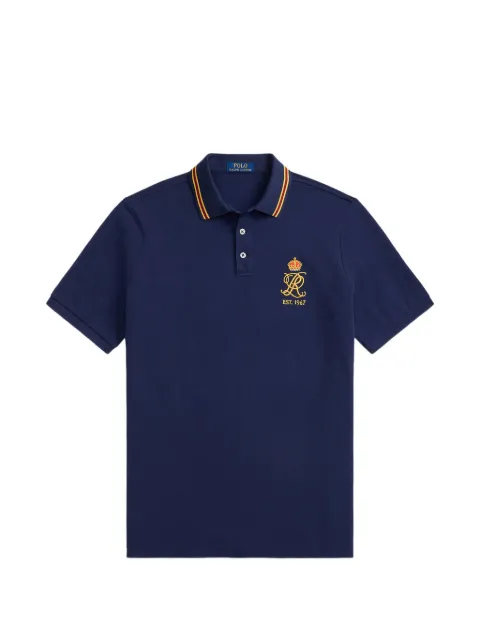 Polo Ralph Lauren logo polo shirt Blue 710B14507002
