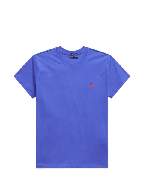 Polo Ralph Lauren logo-embroidered T-shirt Blue 211B14605020