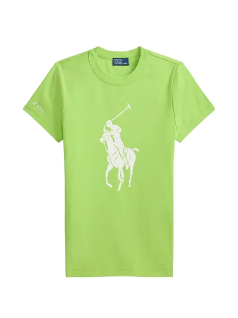 Polo Ralph Lauren logo-print T-shirt Green 211A96259004