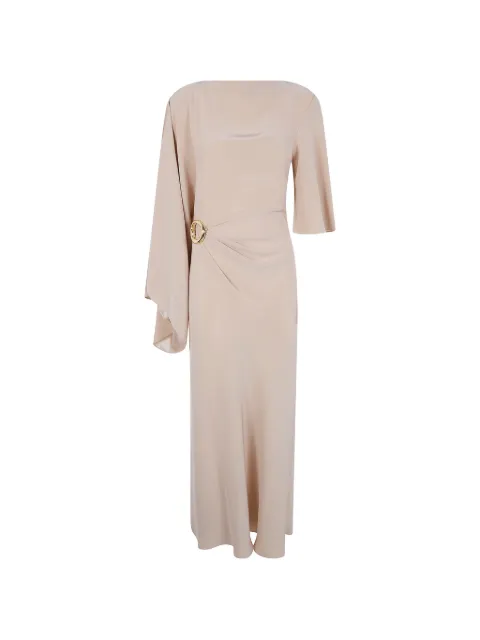 JOSEPH Joya ring-detail maxi dress Neutrals JF009654