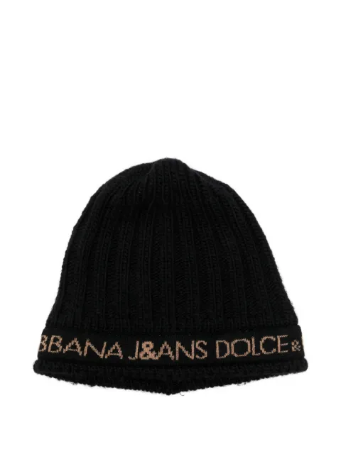Dolce & Gabbana Pre-Owned 2000s beanie hat Black DG120AKW