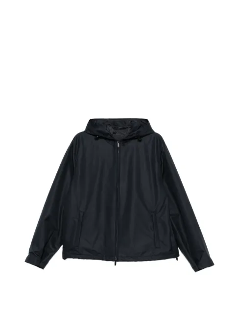 Giorgio Armani blue hooded jacket Blue GM003074TE20104