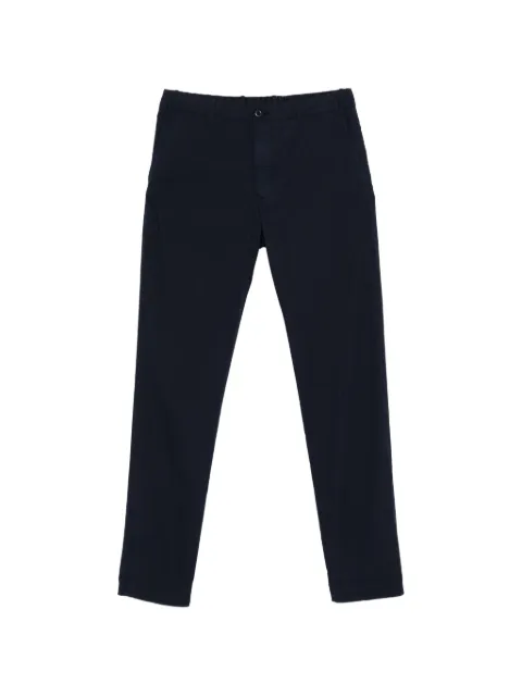 Incotex elasticated trousers Blue 1SA3049890A841