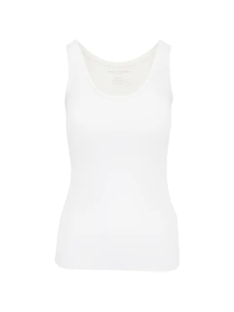 Majestic Filatures ribbed tank top White E12009001BL