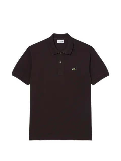 Lacoste buttoned polo shirt Brown 12123LA