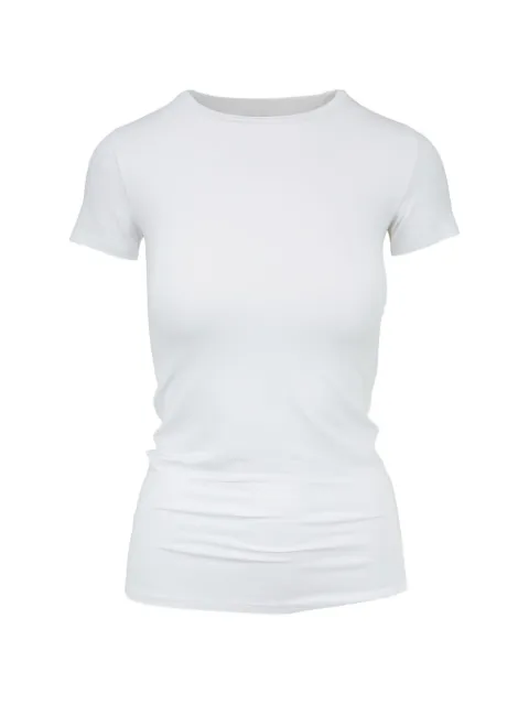 Majestic Filatures crew-neck T-shirt White E12010001