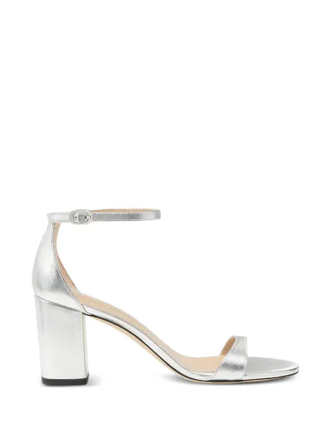 Stuart Weitzman Nudistcurve open-toe sandals Grey NUDISTBLOCK75