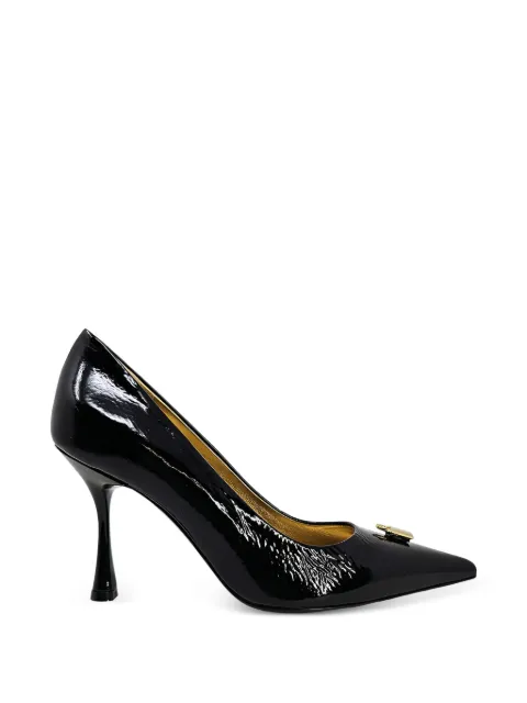 Madison Maison Alena lock-detail pointed pumps Black ALENAS2507
