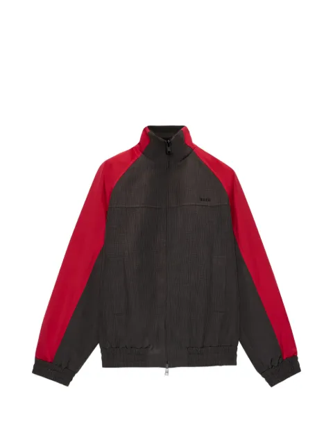 MSGM zip-fastening long-sleeve jacket Black 3942MDH06Y257807