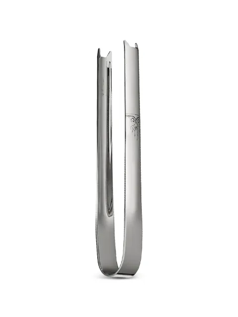 Christofle Malmaison engraved plated ice tong Silver 3570660284937