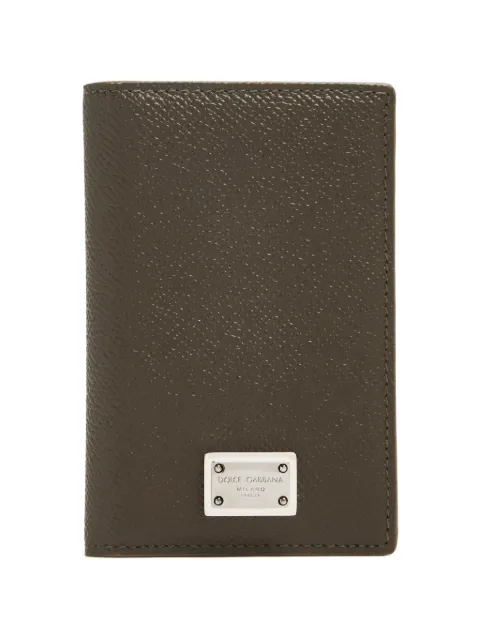 Dolce & Gabbana Dauphine bi-fold cardholder Green BP3323AG219