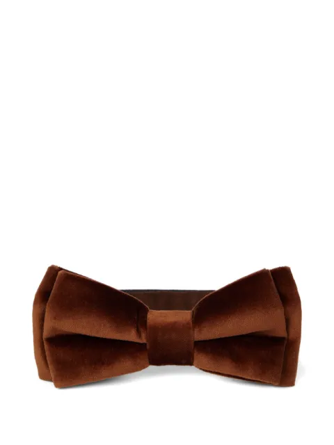 Paul Smith velvet bow tie Brown M1AWBOWN01346