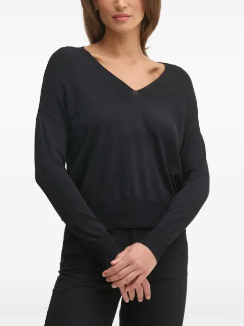 Gaudi V-neck sweater Black 511BD53015