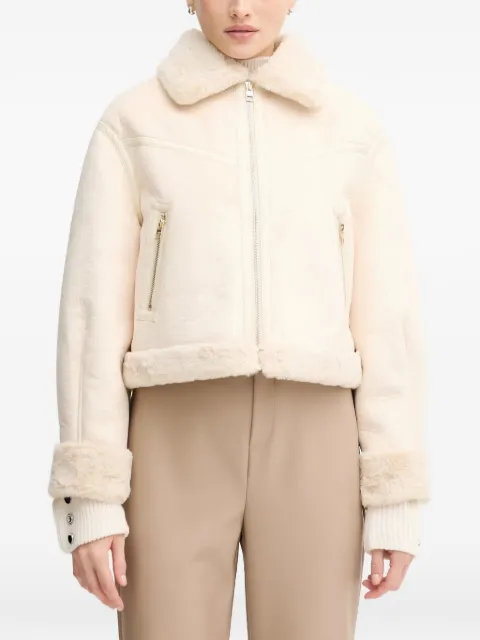 Gaudi zip-up jacket Neutrals 521BD39002