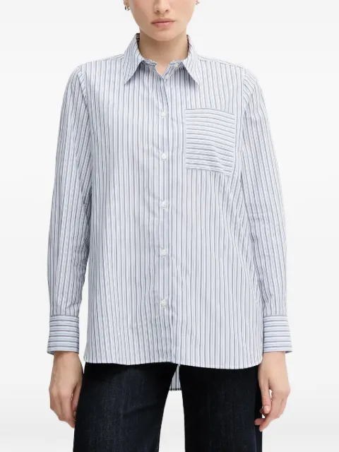Mos Mosh MMElinda striped shirt White 174340