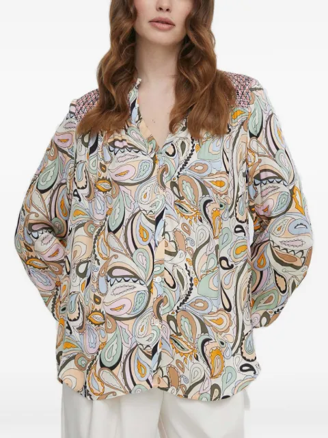 Mos Mosh MMDetta Arzu paisley-print shirt Neutrals 159510