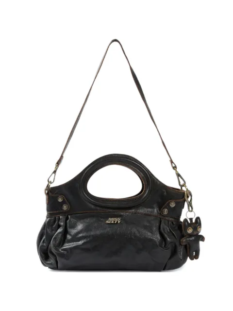 Miss Sixty distressed leather tote bag Black 6M1GJ80200G24