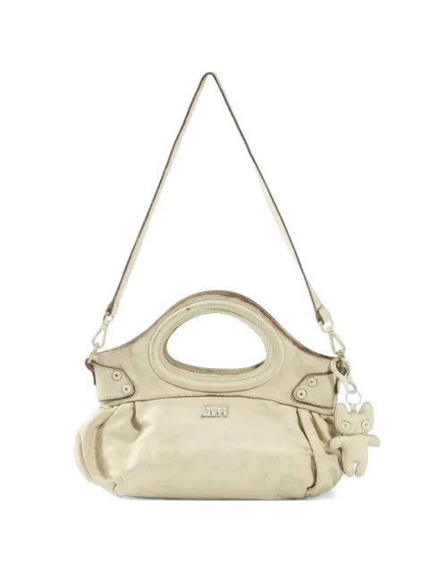 Miss Sixty distressed leather tote bag Neutrals 6M1GJ80100B30