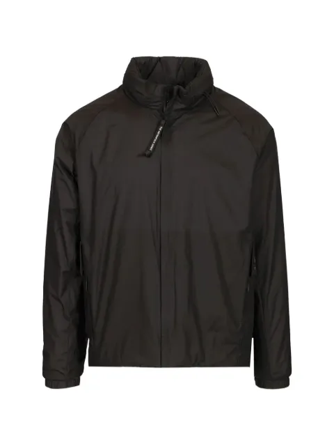 C.P. Company zip fastening flap pockets jacket Black 18CLOW002A110033A