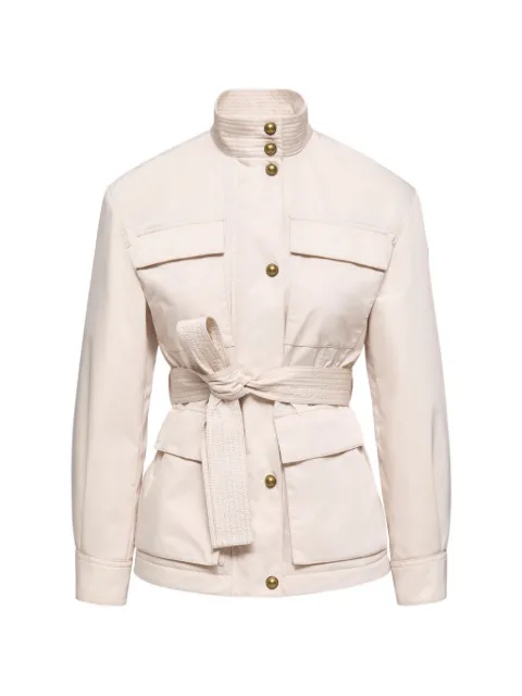 Moncler Maitake belted pocket jacket Neutrals L10931A001245988K