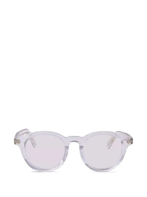 TOM FORD round-frame glasses White FT5931DB026