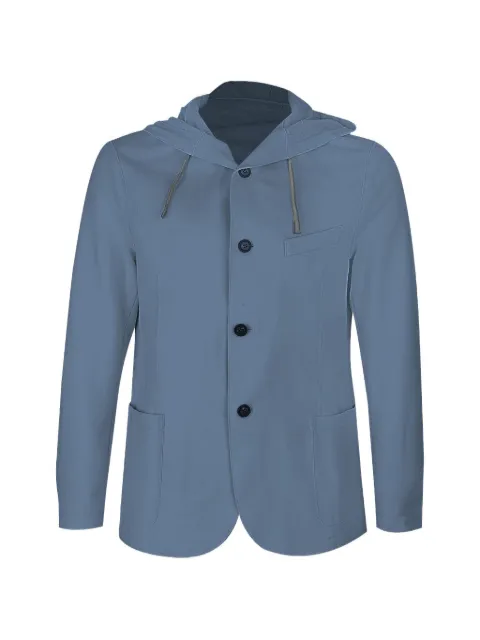 Eleventy hooded buttoned blazer Blue K70GIAD02BTCRNJAC2500108A