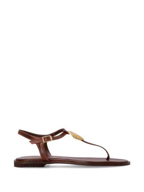 Kotris Sandals buckle-fastening t-strap sandals Brown K3020