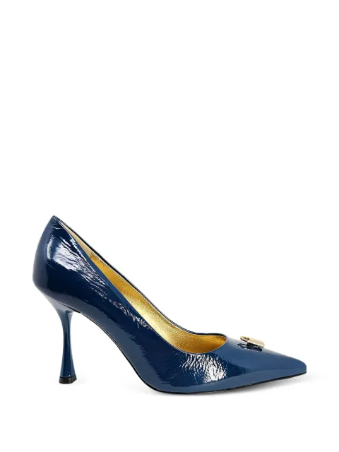 Madison Maison lock-detail pointed pumps Blue ALENAS2507