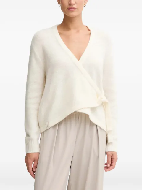 Gaudi v-neck cardigan White 521FD53010