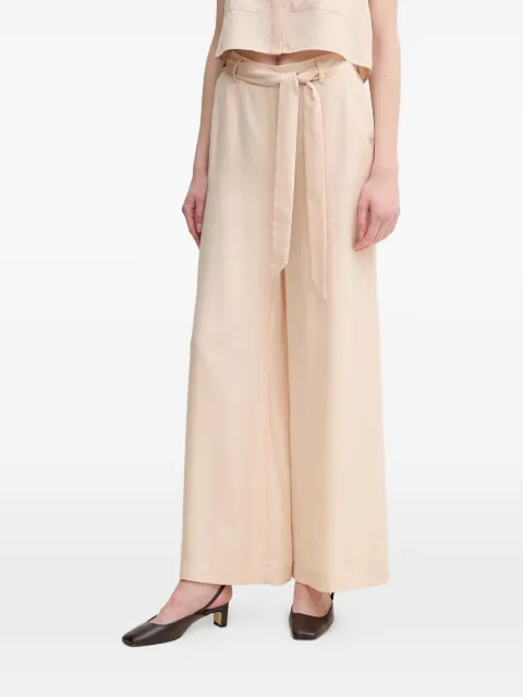 Gaudi tie waist trousers Neutrals 511BD25011