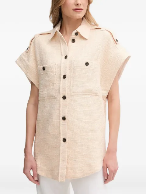Mos Mosh button pocket shirt Neutrals 150140